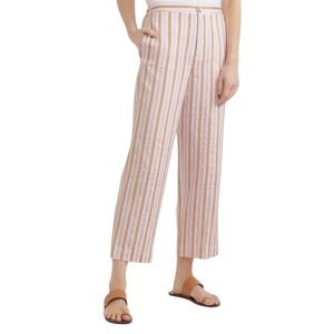 Frame Striped Jacquard Wide Leg Pants - Size Small